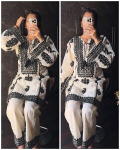 Pakistani Cotton Embroidered Coord