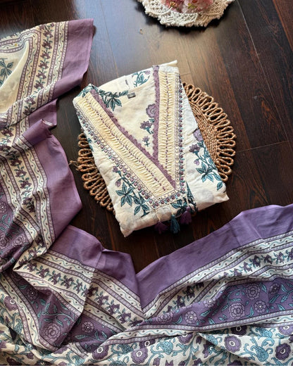 Cotton Floral Anarkali